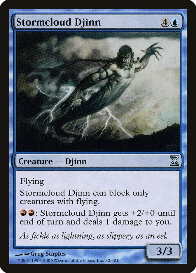 Image for Stormcloud Djinn (82) [Time Spiral]