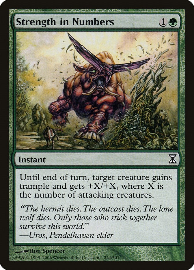 Image for Strength in Numbers (224) [Time Spiral]