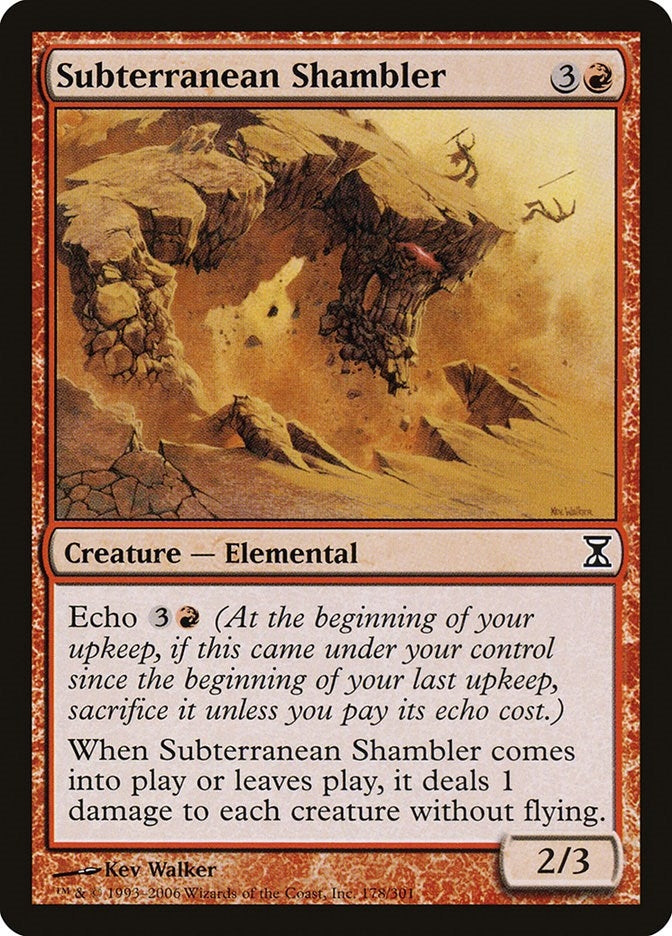 Image for Subterranean Shambler (178) [Time Spiral]