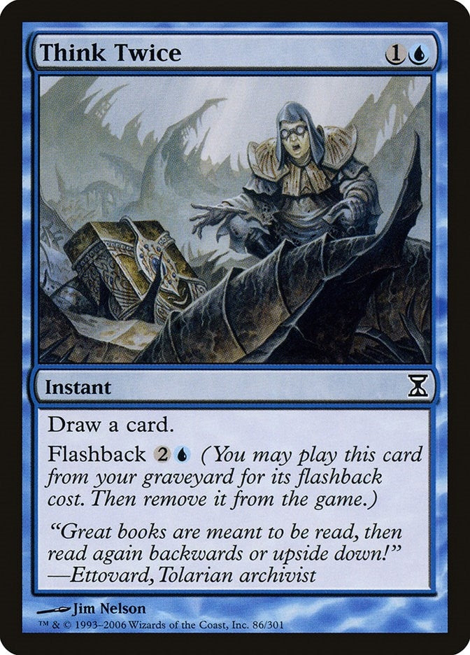 Image for Think Twice (86) - Magic: The Gathering