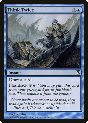 Image for Think Twice (86) - Magic: The Gathering