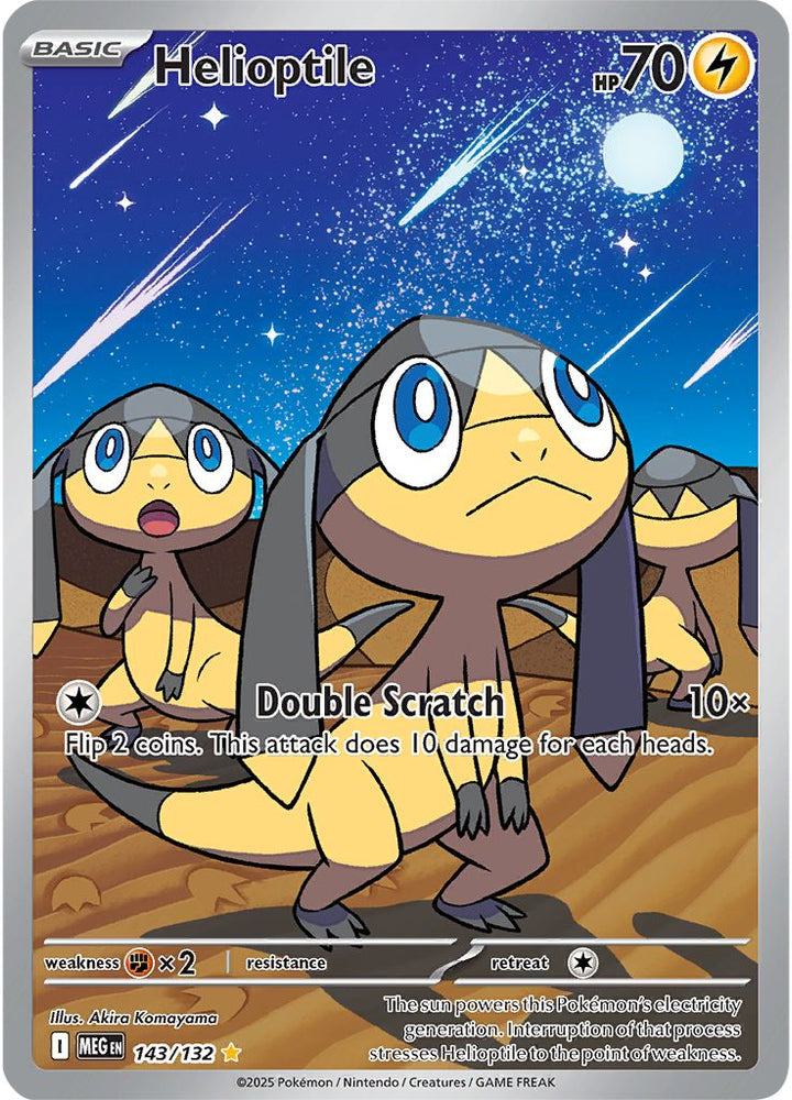 Helioptile (143/132) (ME01: Mega Evolution)