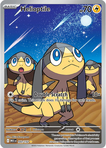 Helioptile (143/132) (ME01: Mega Evolution)