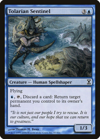Image for Tolarian Sentinel (87) - Magic: The Gathering