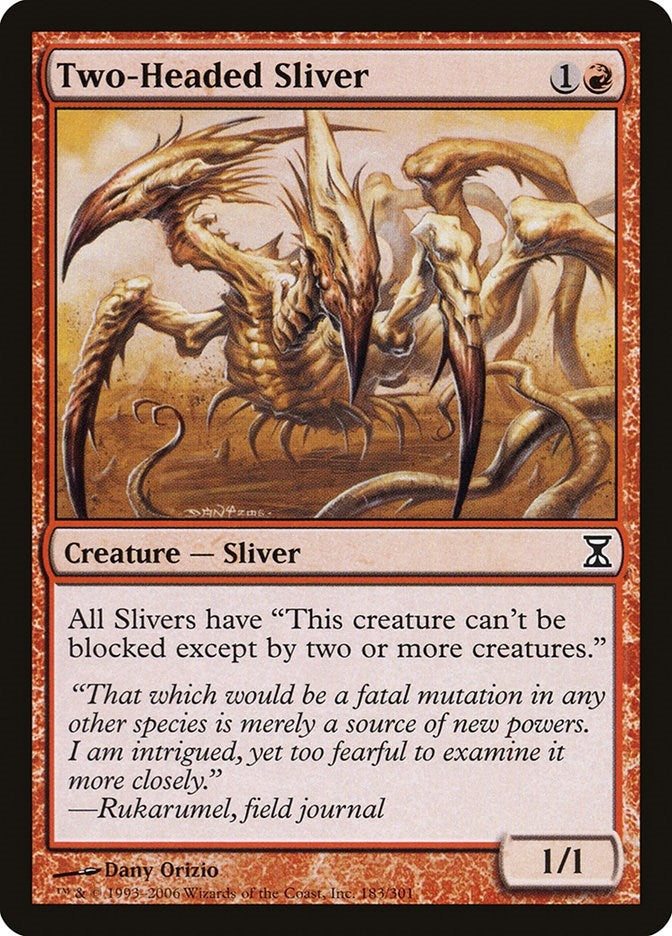 Image for Two-Headed Sliver (183) [Time Spiral]