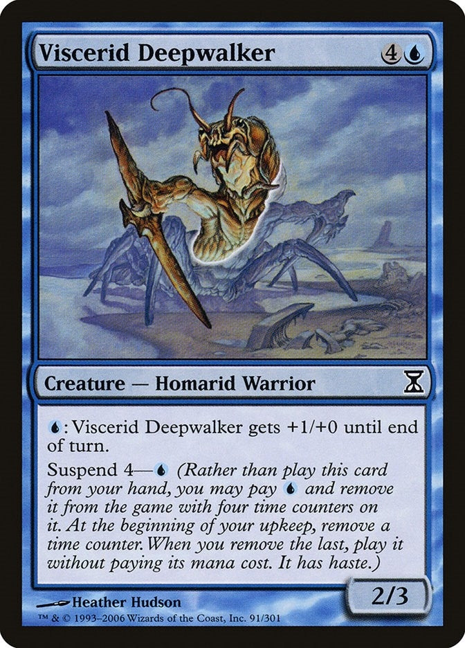 Image for Viscerid Deepwalker (91) [Time Spiral]