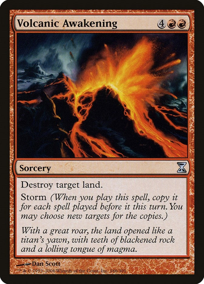Image for Volcanic Awakening (186) [Time Spiral]