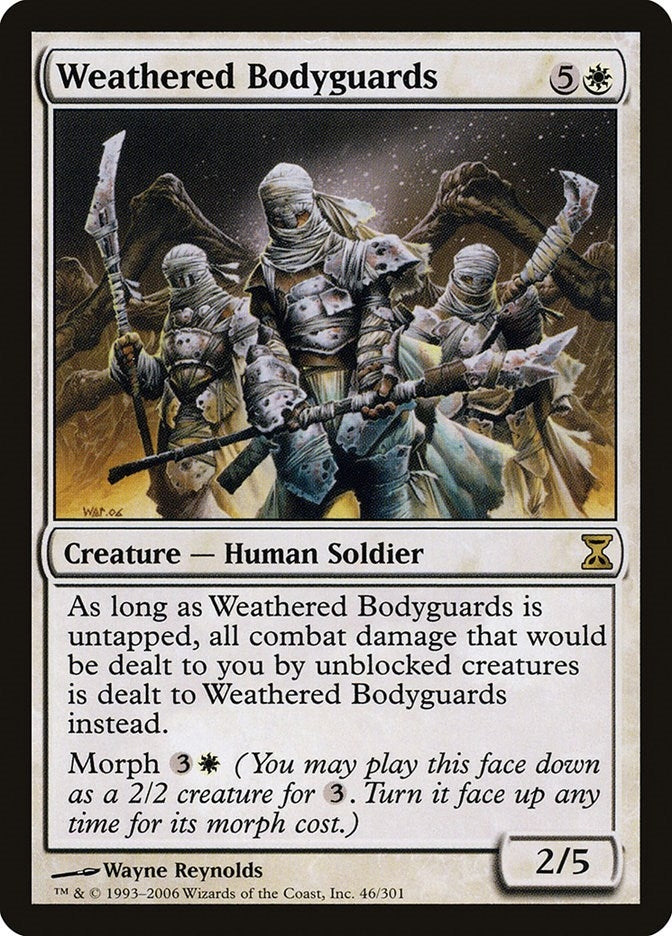 Image for Weathered Bodyguards (46) [Time Spiral]