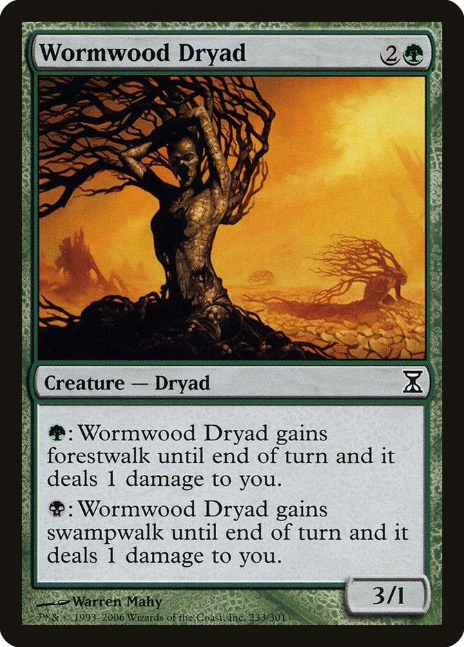 Image for Wormwood Dryad (233) [Time Spiral]