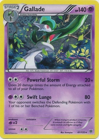 Image for Gallade (061/135) [Blister Exclusives]