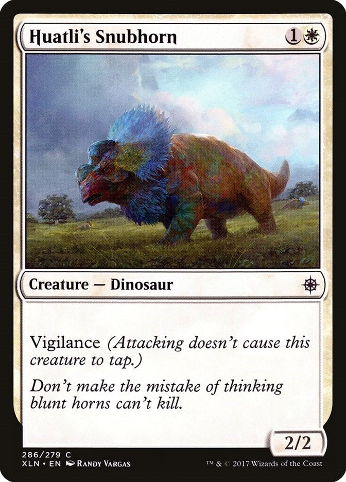 Image for Huatli's Snubhorn (286) [Ixalan]