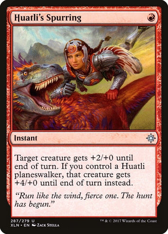 Image for Huatli's Spurring (287) [Ixalan]