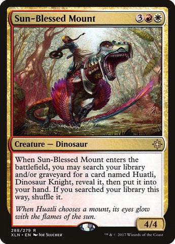 Image for Sun-Blessed Mount (288) [Ixalan]