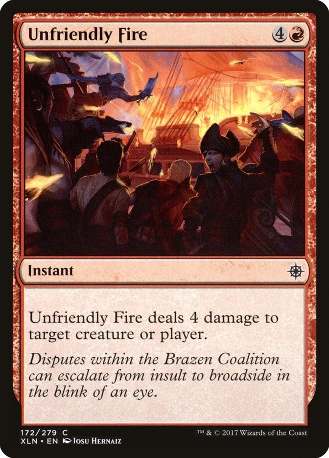 Image for Unfriendly Fire (172) [Ixalan]