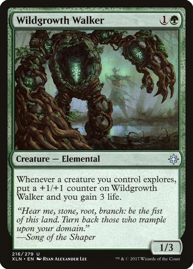Image for Wildgrowth Walker (216) [Ixalan]