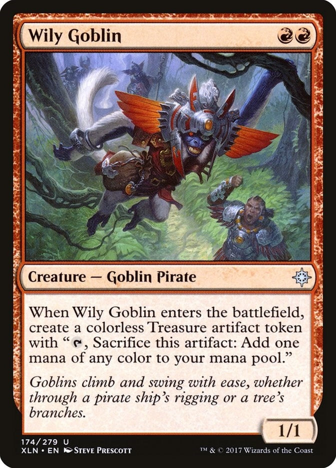 Image for Wily Goblin (174) [Ixalan]
