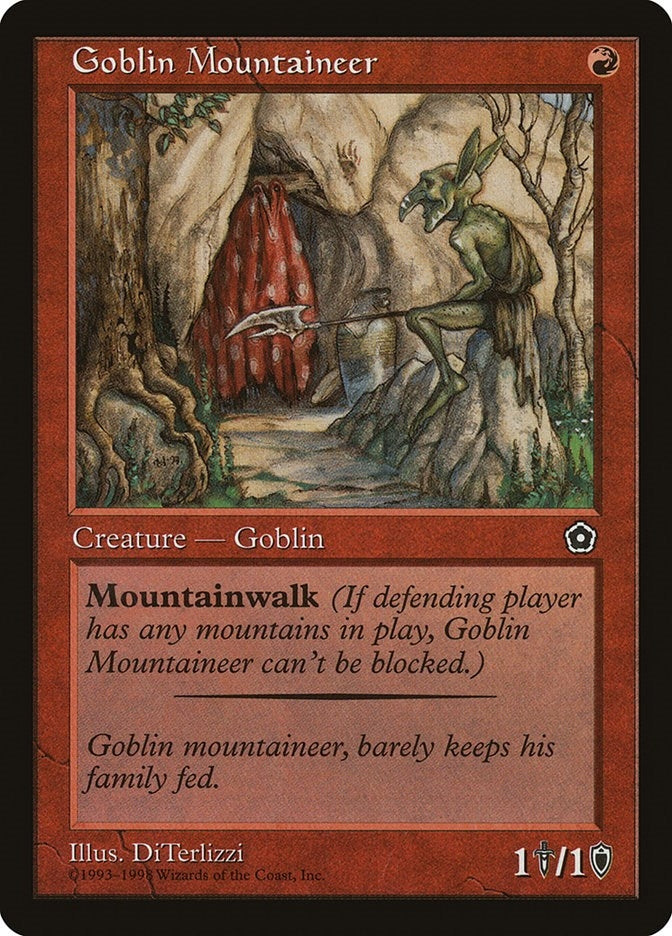 Image for Goblin Mountaineer [Portal Second Age]