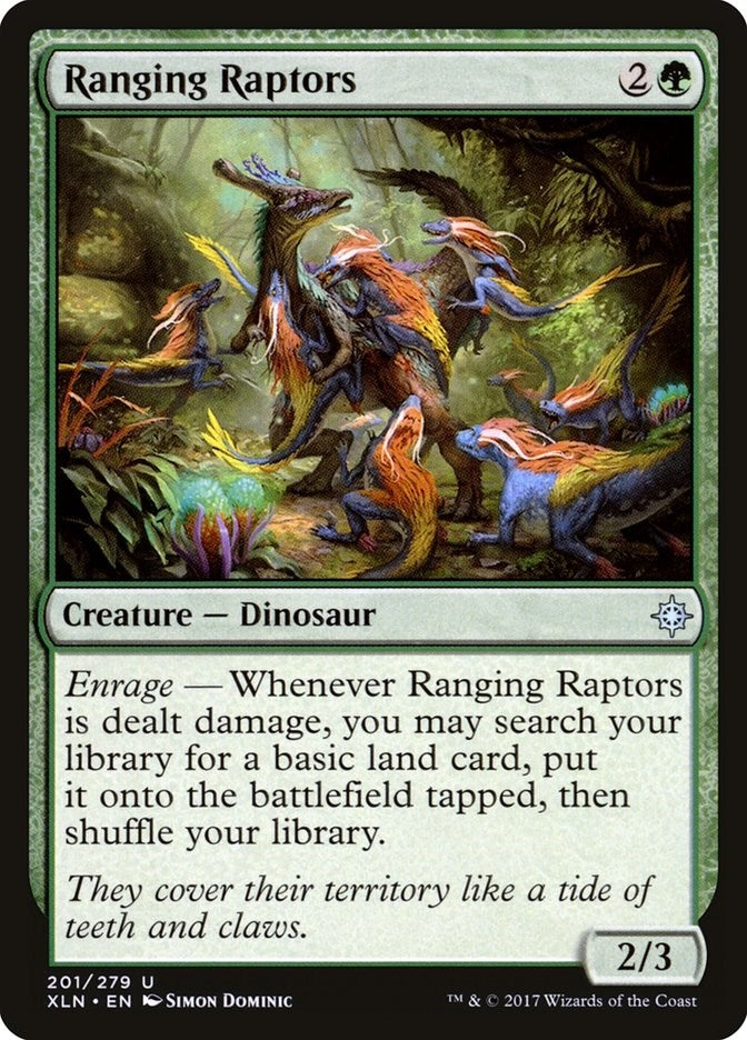Image for Ranging Raptors (201) [Ixalan]