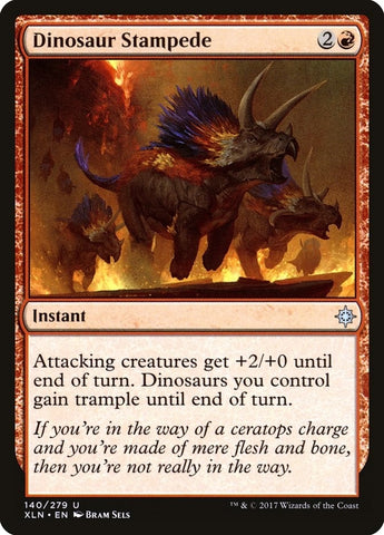 Image for Dinosaur Stampede (140) [Ixalan]