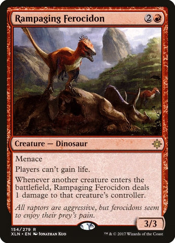 Image for Rampaging Ferocidon (154) [Ixalan]