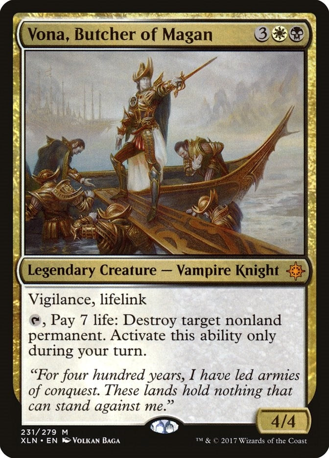Image for Vona, Butcher of Magan (231) [Ixalan]