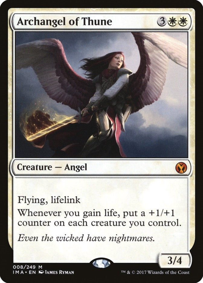 Image for Archangel of Thune (8) [Iconic Masters]