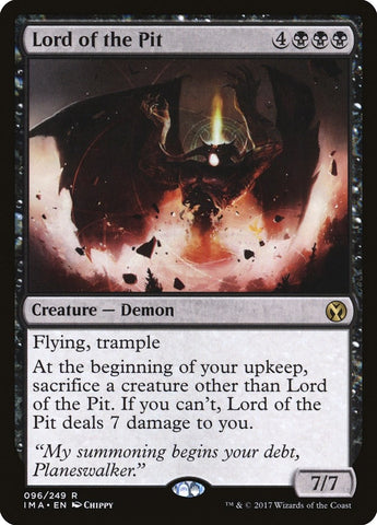 Image for Lord of the Pit (96) [Iconic Masters]