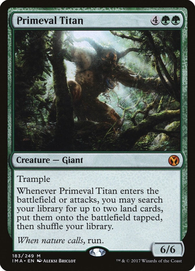 Image for Primeval Titan (183) [Iconic Masters]