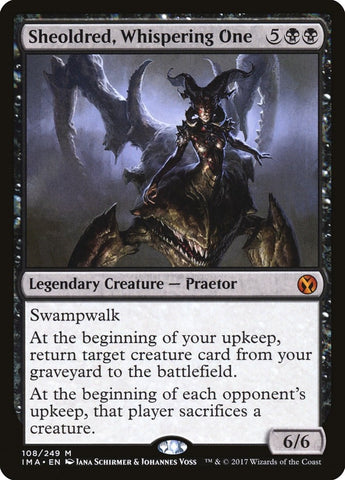Image for Sheoldred, Whispering One (108) [Iconic Masters]