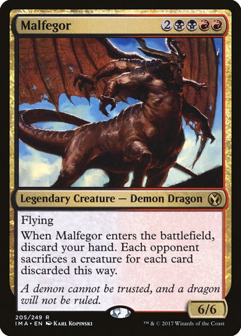 Image for Malfegor (205) [Iconic Masters]