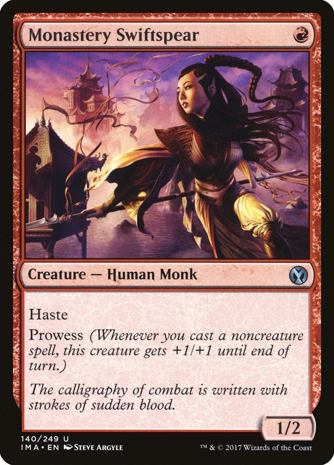 Image for Monastery Swiftspear (140) [Iconic Masters]