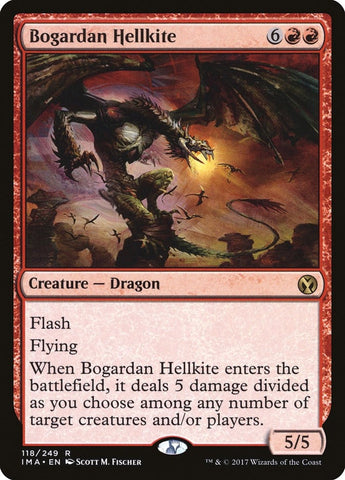 Image for Bogardan Hellkite (118) [Iconic Masters]