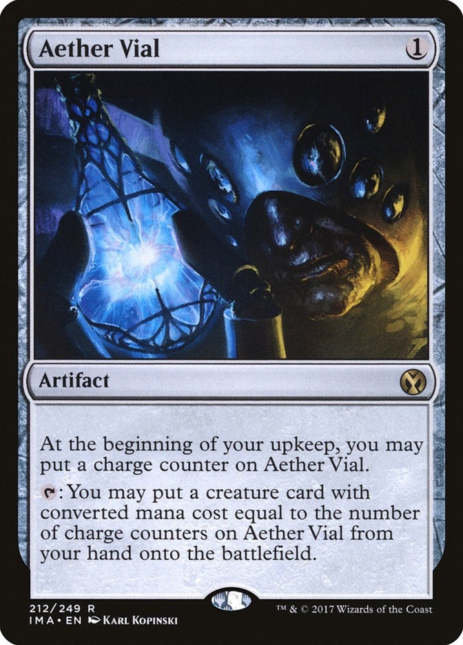 Image for Aether Vial (212) [Iconic Masters]
