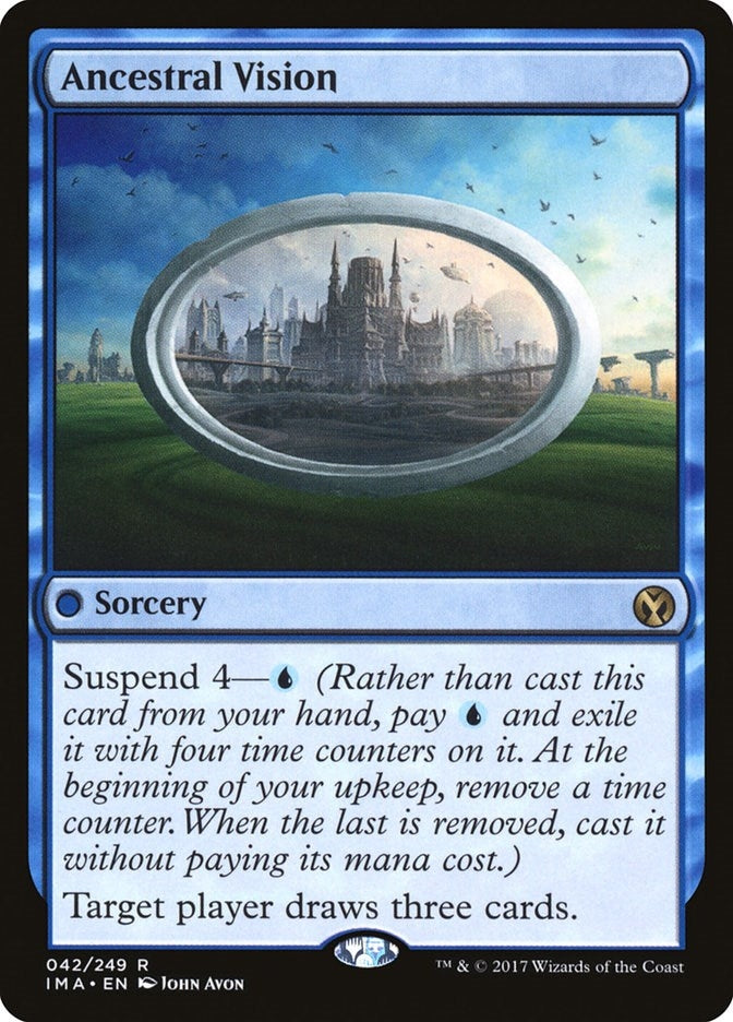 Image for Ancestral Vision (42) [Iconic Masters]