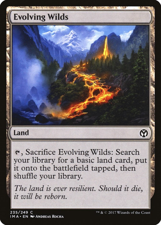 Image for Evolving Wilds (235) [Iconic Masters]