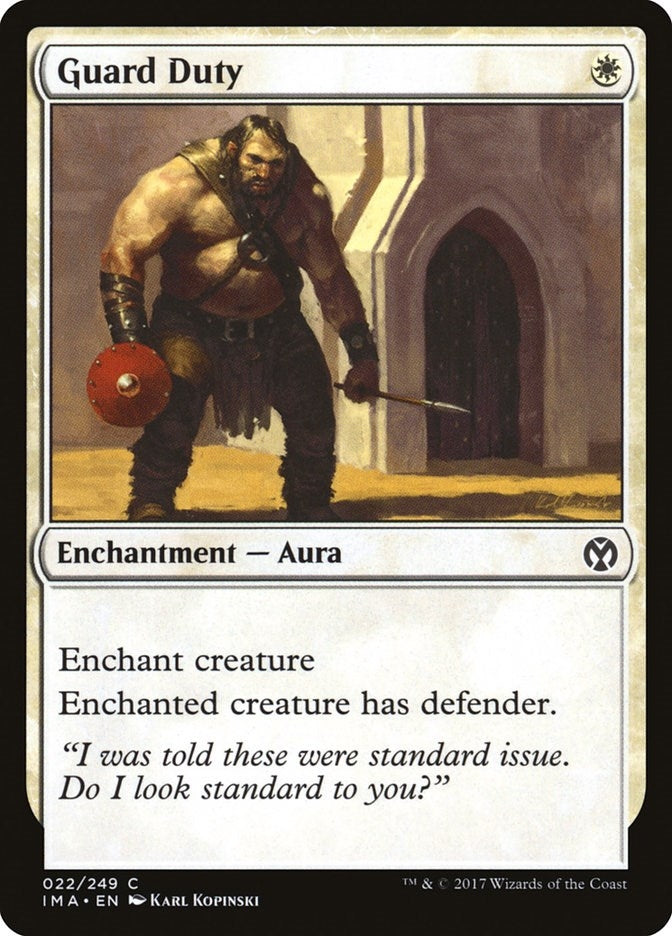 Image for Guard Duty (22) [Iconic Masters]
