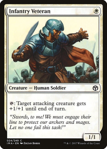 Image for Infantry Veteran (24) [Iconic Masters]