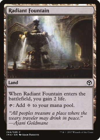 Image for Radiant Fountain (244) [Iconic Masters]