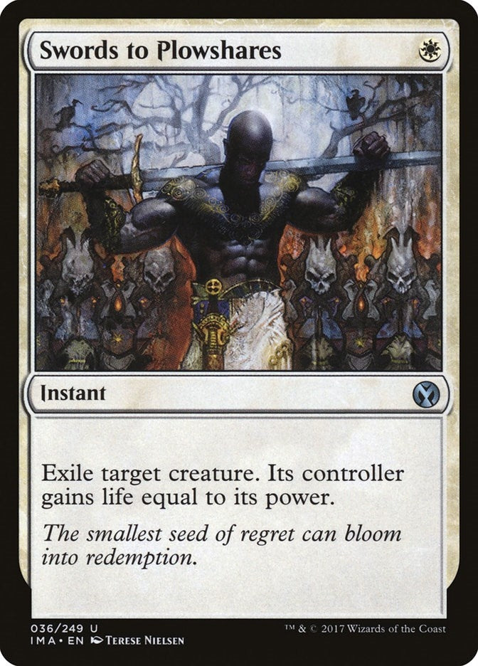 Image for Swords to Plowshares (36) [Iconic Masters]