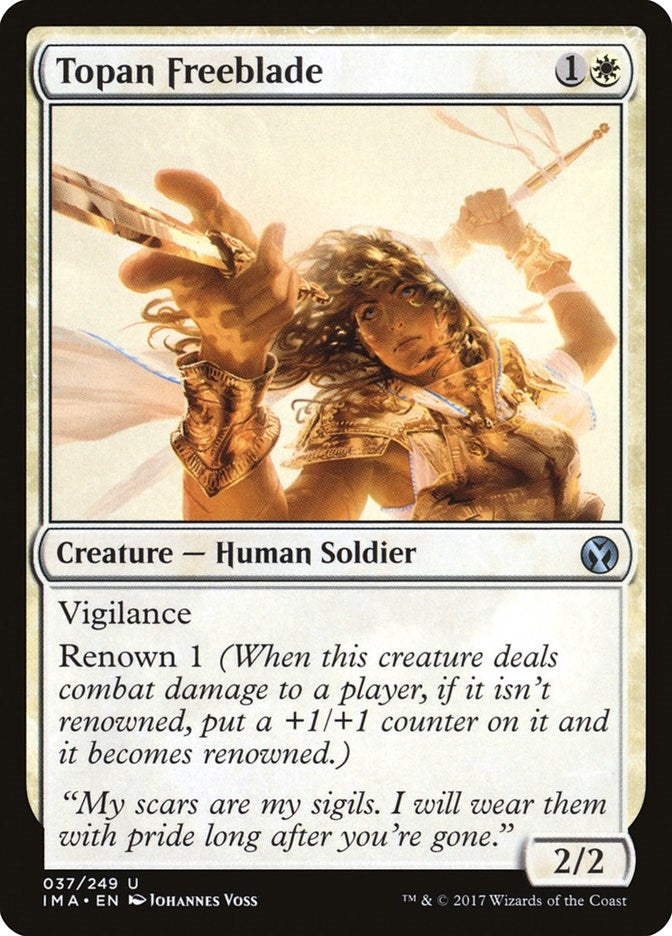 Image for Topan Freeblade (37) [Iconic Masters]