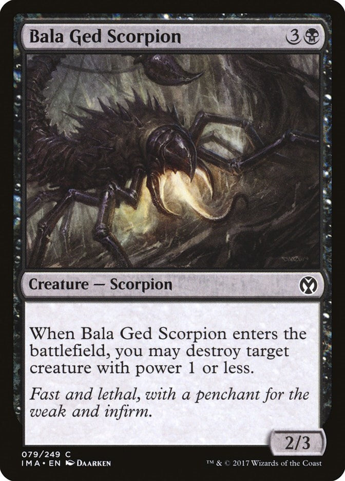 Image for Bala Ged Scorpion (79) [Iconic Masters]