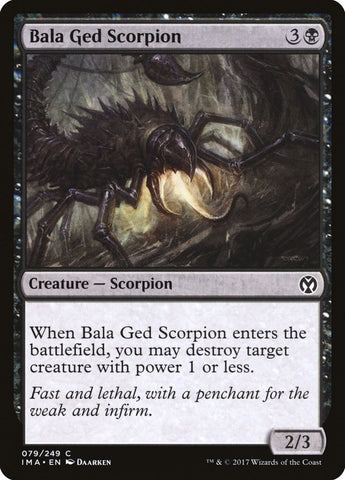 Image for Bala Ged Scorpion (79) [Iconic Masters]