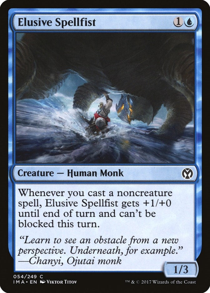 Image for Elusive Spellfist (54) [Iconic Masters]