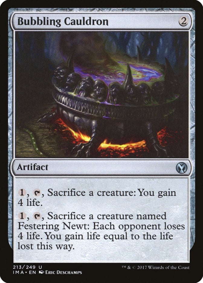 Image for Bubbling Cauldron (213) [Iconic Masters]