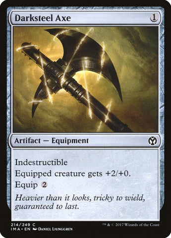 Image for Darksteel Axe (214) [Iconic Masters]