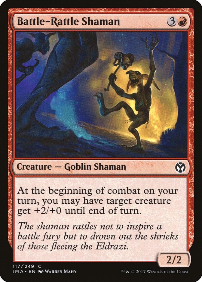 Image for Battle-Rattle Shaman (117) [Iconic Masters]