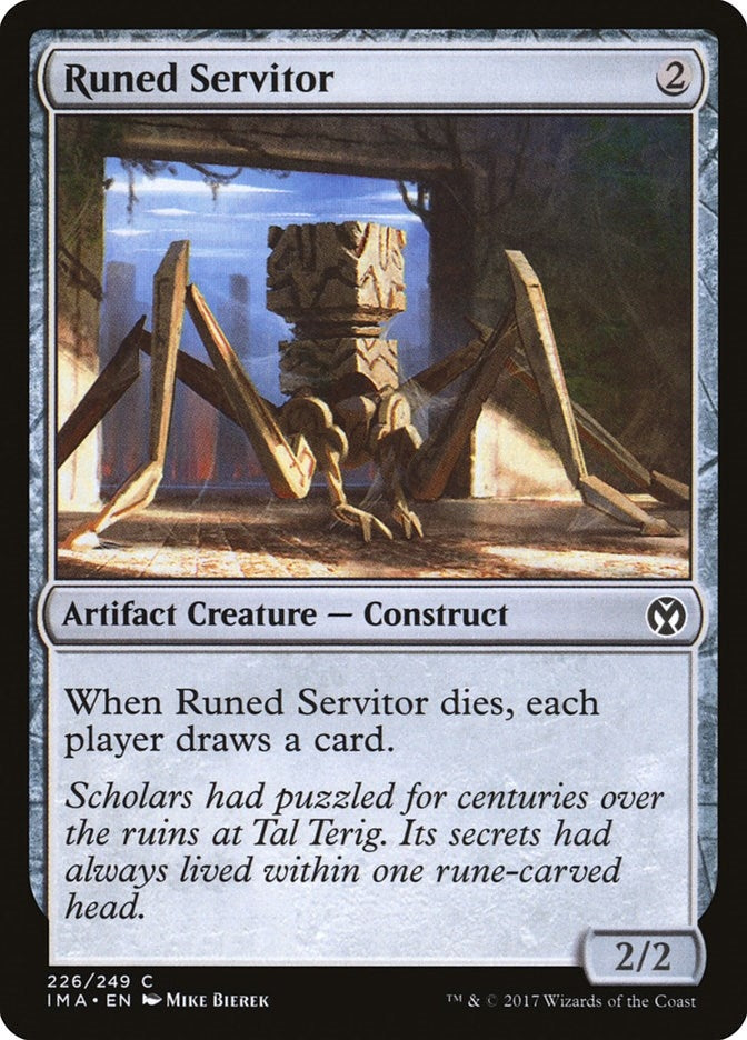 Image for Runed Servitor (226) [Iconic Masters]