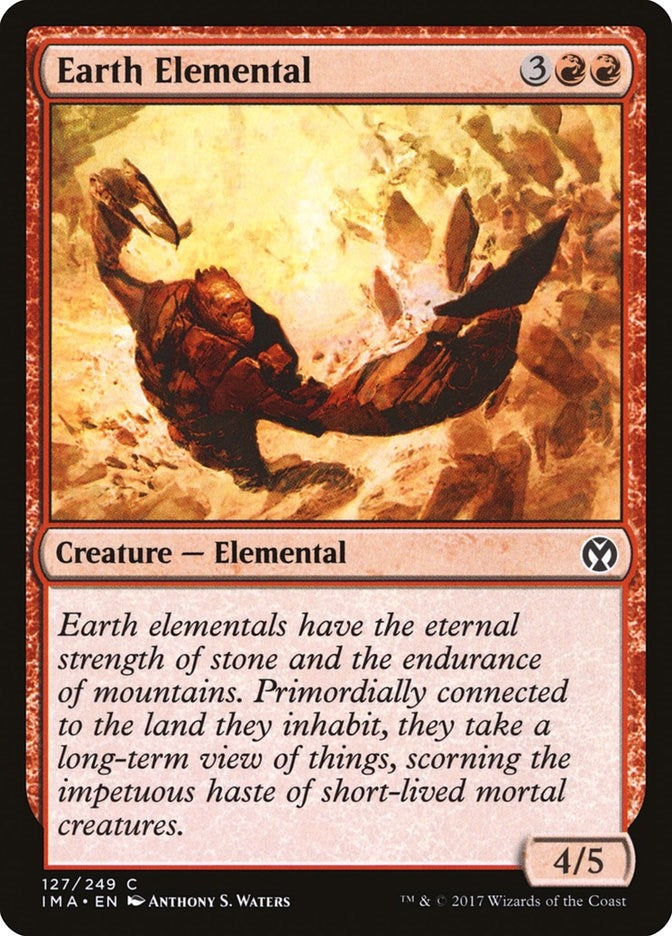 Image for Earth Elemental (127) [Iconic Masters]