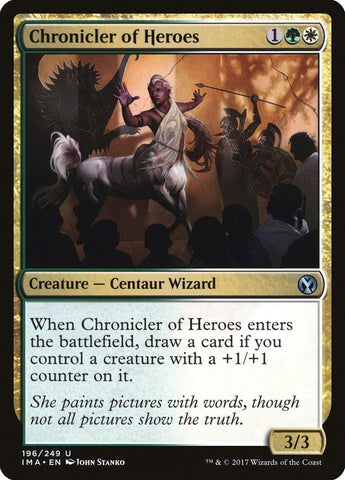 Image for Chronicler of Heroes (196) [Iconic Masters]