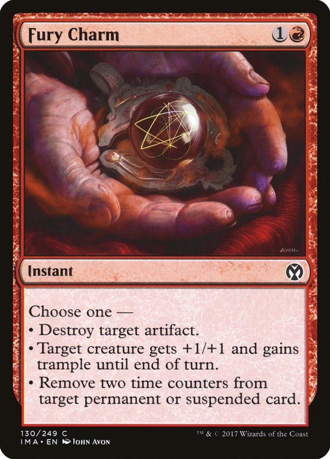 Image for Fury Charm (130) [Iconic Masters]